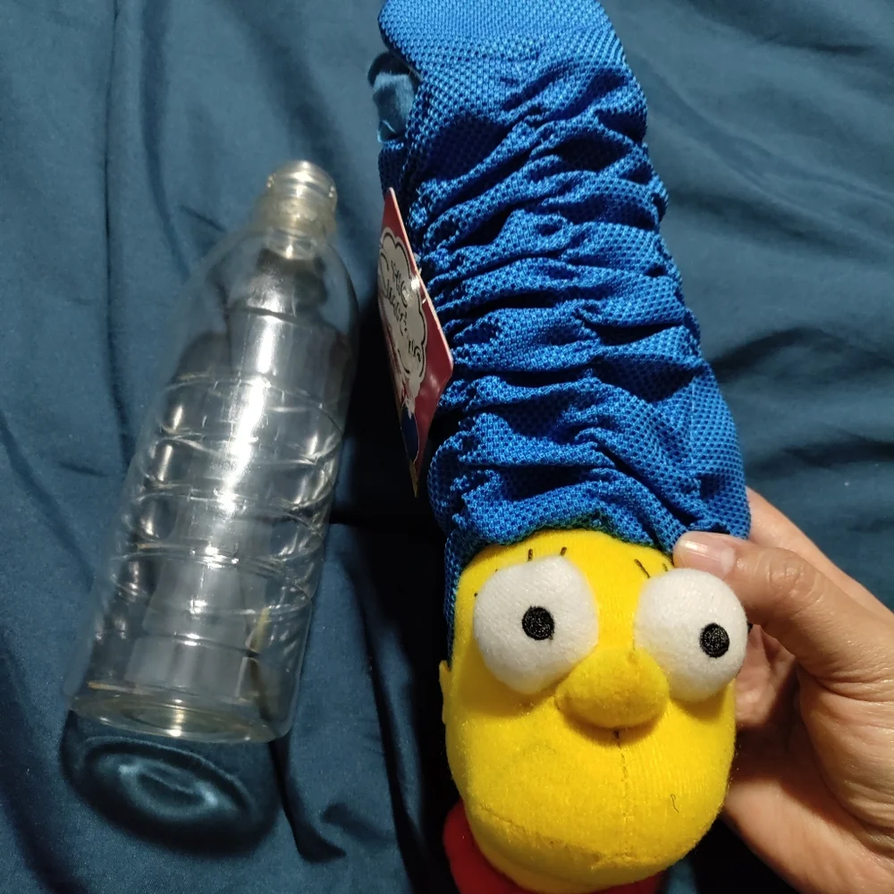 NWT The Simpsons bottle head dog toys set of 3